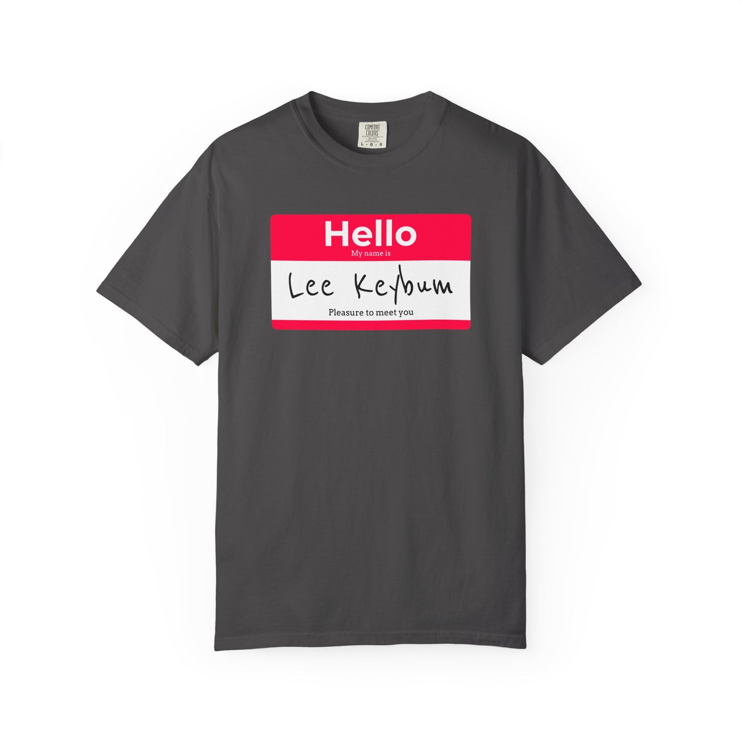 Lee Keybum Name Tag T-shirt