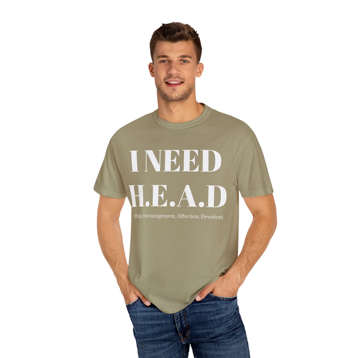 Emotional Support Tee I Need HEAD