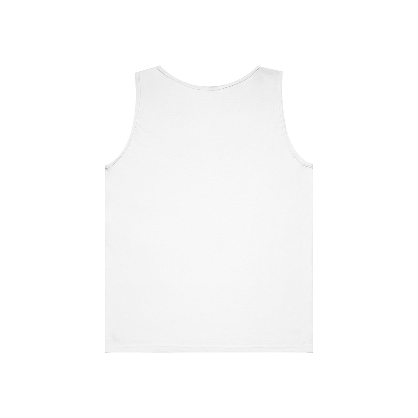 Artistic Unisex Heavy Cotton Tank Top - Inspirational Wall Art, Unique Graphic Tee, Summer Fashion, Gift for Art Lovers, Casual Wear