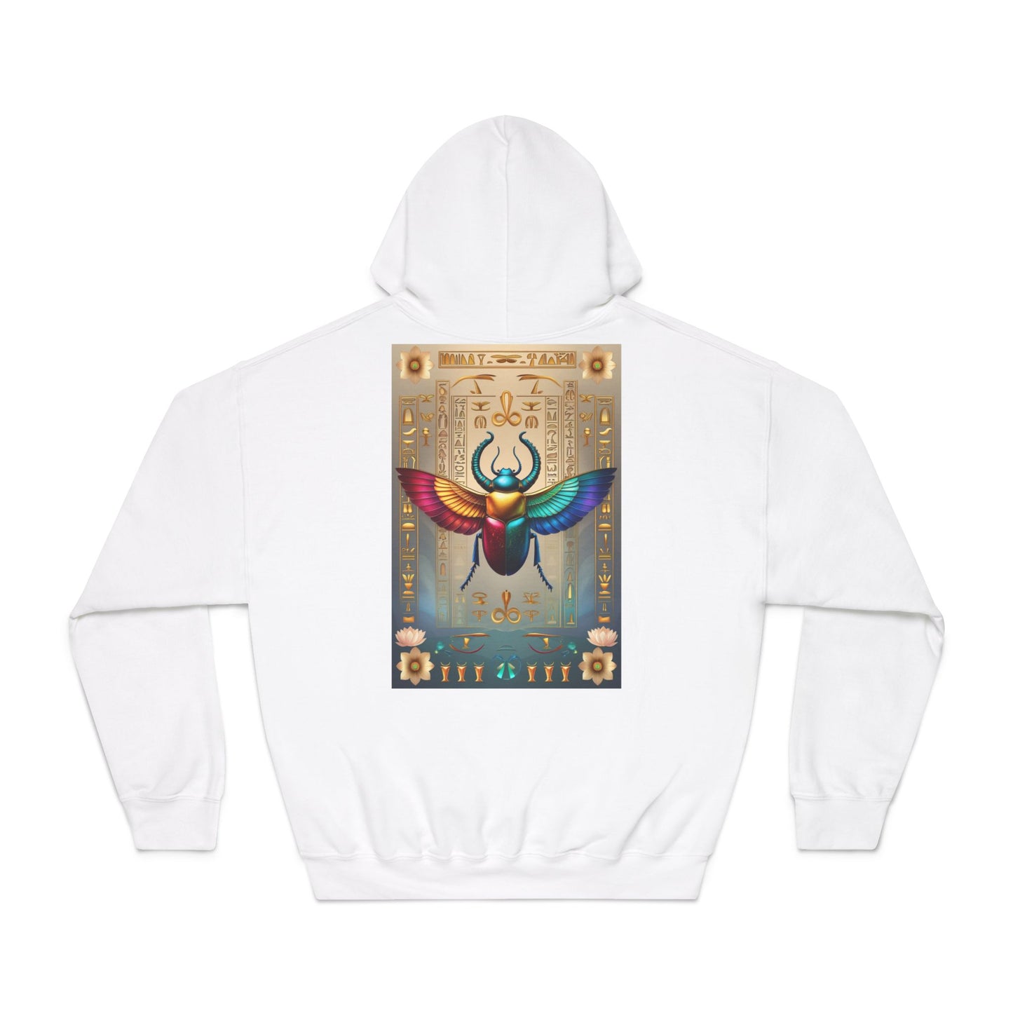 Colorful Beetle Graphic Unisex Hoodie, Unique Gift for Nature Lovers, Casual Outdoor Wear, Vibrant Art Hoodie, Comfortable Fall Style