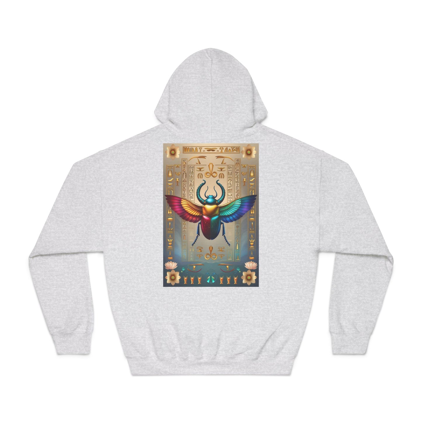 Colorful Beetle Graphic Unisex Hoodie, Unique Gift for Nature Lovers, Casual Outdoor Wear, Vibrant Art Hoodie, Comfortable Fall Style