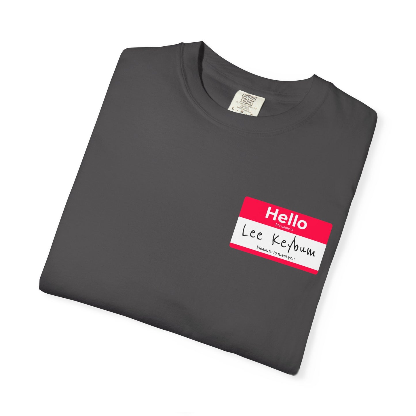 Lee Keybum Name Tag T-shirt
