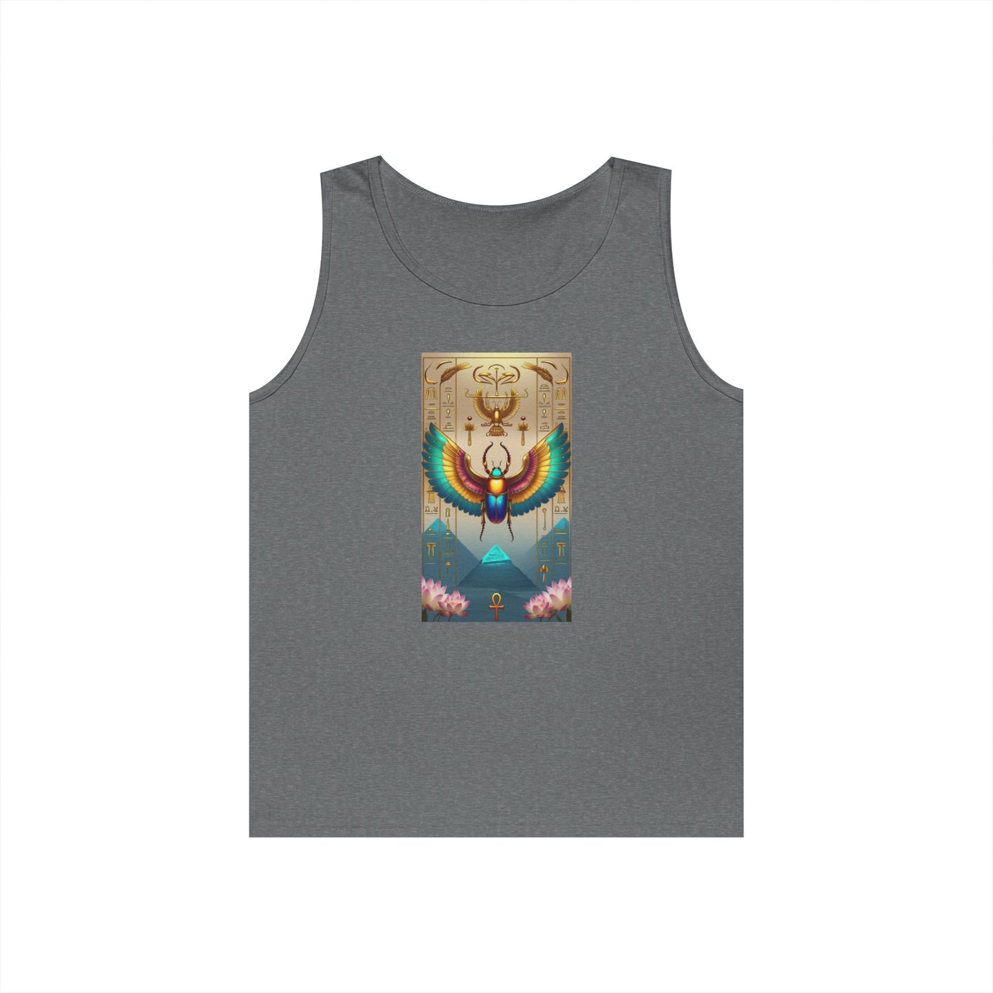 Vibrant Graphic Tank Top for Festival Vibes, Unisex Summer Apparel, Boho Style, Gift for Music Lovers, Perfect for Outdoor Events