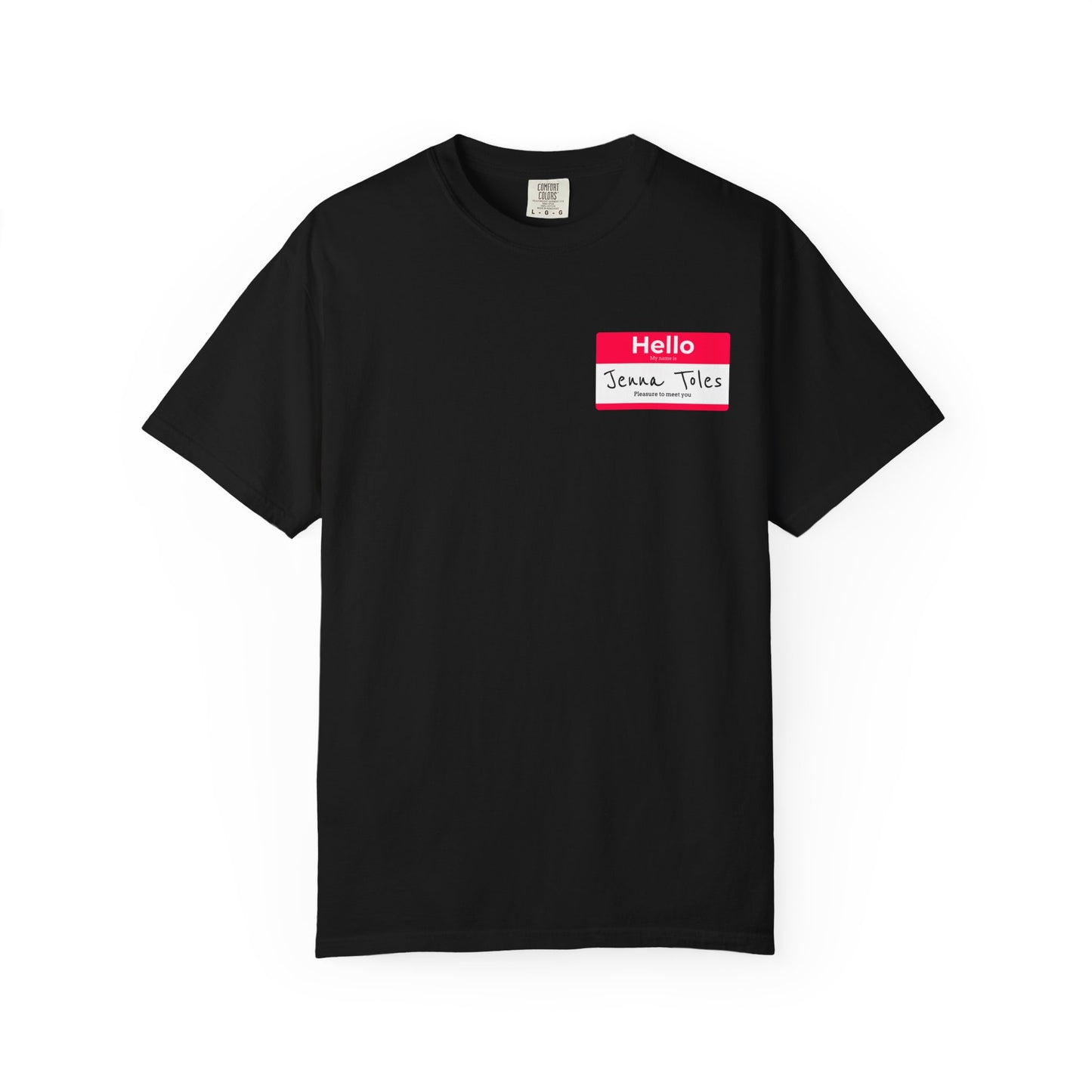 Jenna Toles Name Tag T-Shirt