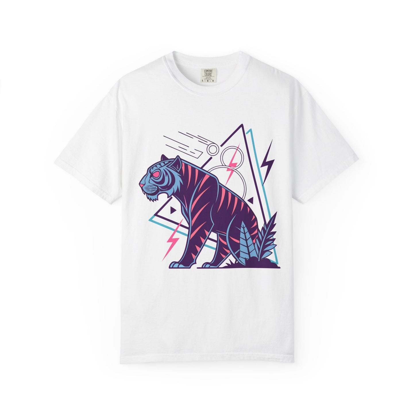 Vibrant Tiger Graphic Tee | Unisex T-Shirt, Casual Wear, Gift for Animal Lovers, Graphic Art, Fashion Statement