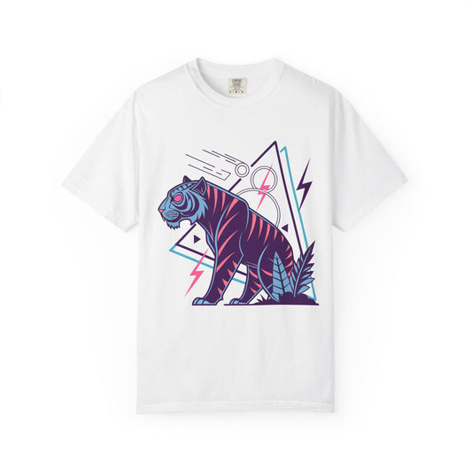 Vibrant Tiger Graphic Tee | Unisex T-Shirt, Casual Wear, Gift for Animal Lovers, Graphic Art, Fashion Statement