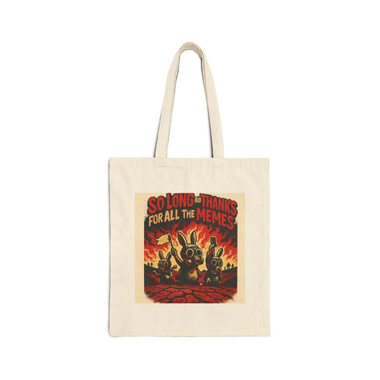 Cotton Canvas Tote Bag