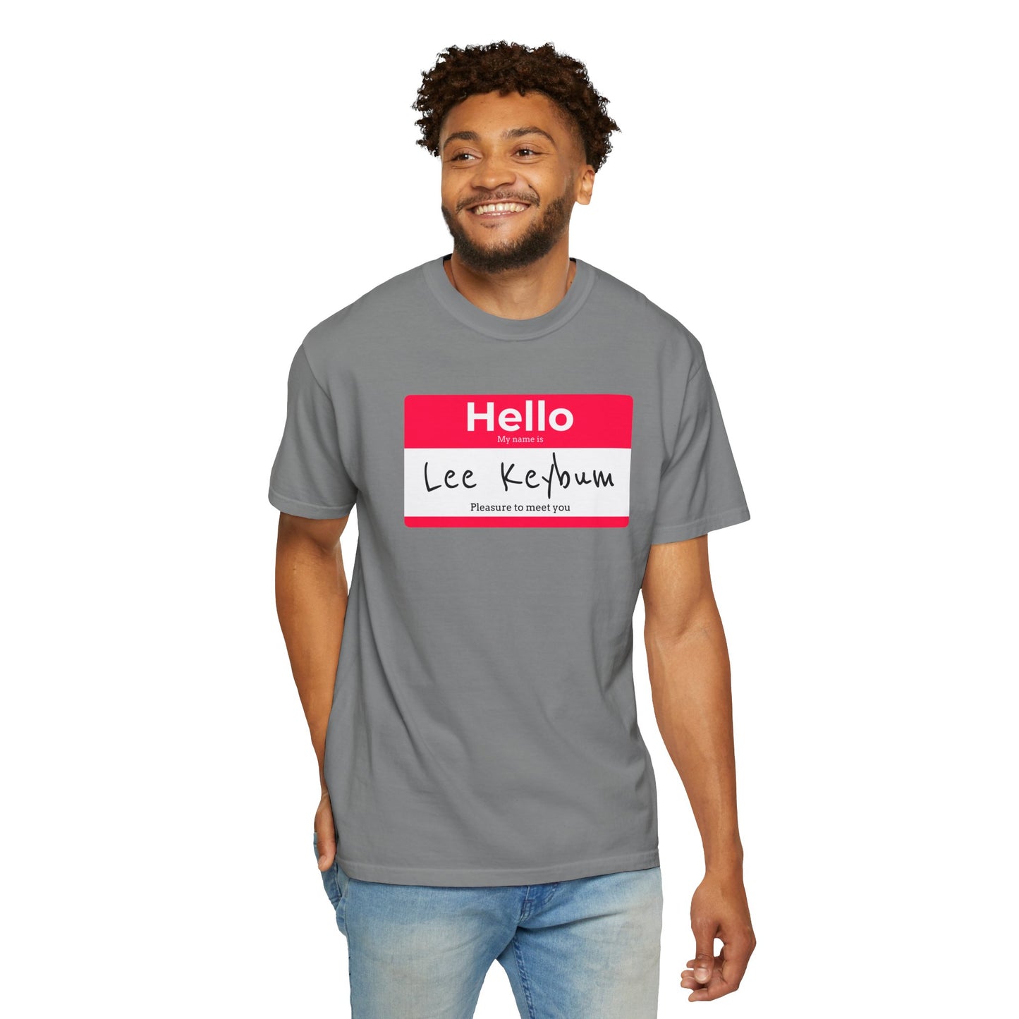 Lee Keybum Name Tag T-shirt