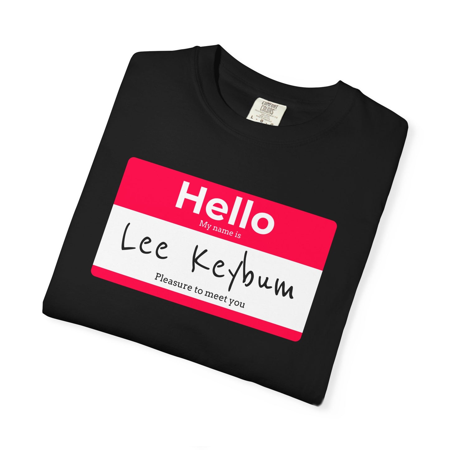 Lee Keybum Name Tag T-shirt