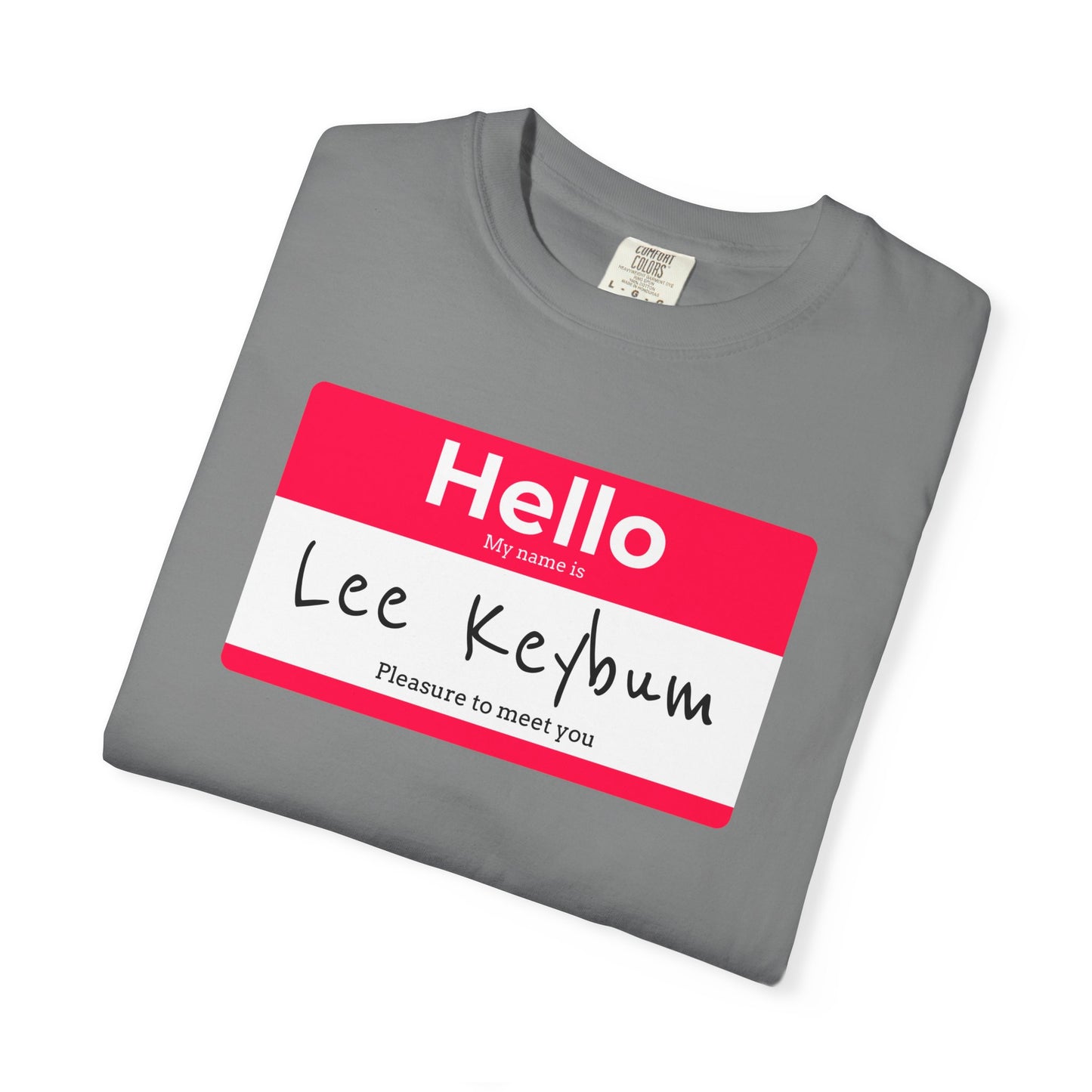 Lee Keybum Name Tag T-shirt