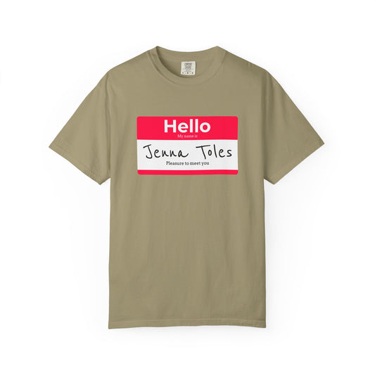 Jenna Toles Name Tag T-Shirt