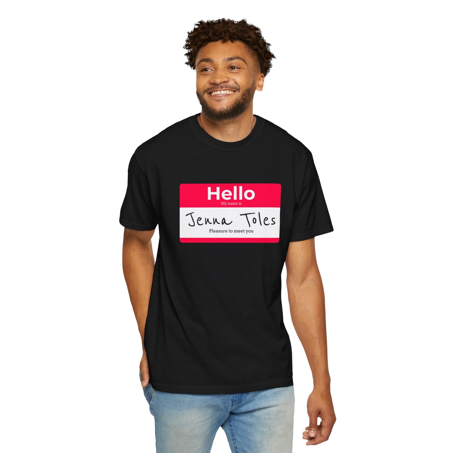 Jenna Toles Name Tag T-Shirt