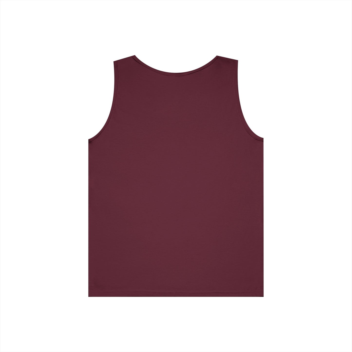 Artistic Unisex Heavy Cotton Tank Top - Inspirational Wall Art, Unique Graphic Tee, Summer Fashion, Gift for Art Lovers, Casual Wear