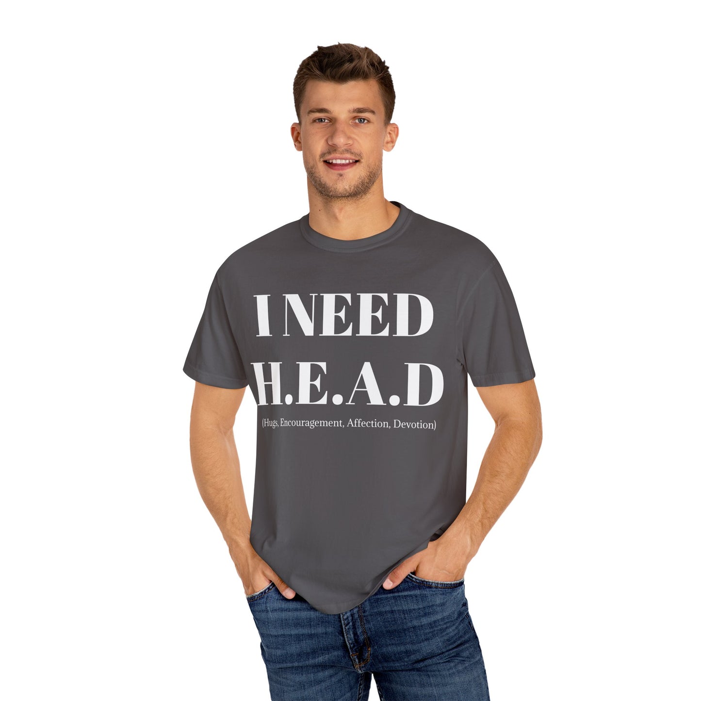 Emotional Support Tee I Need HEAD
