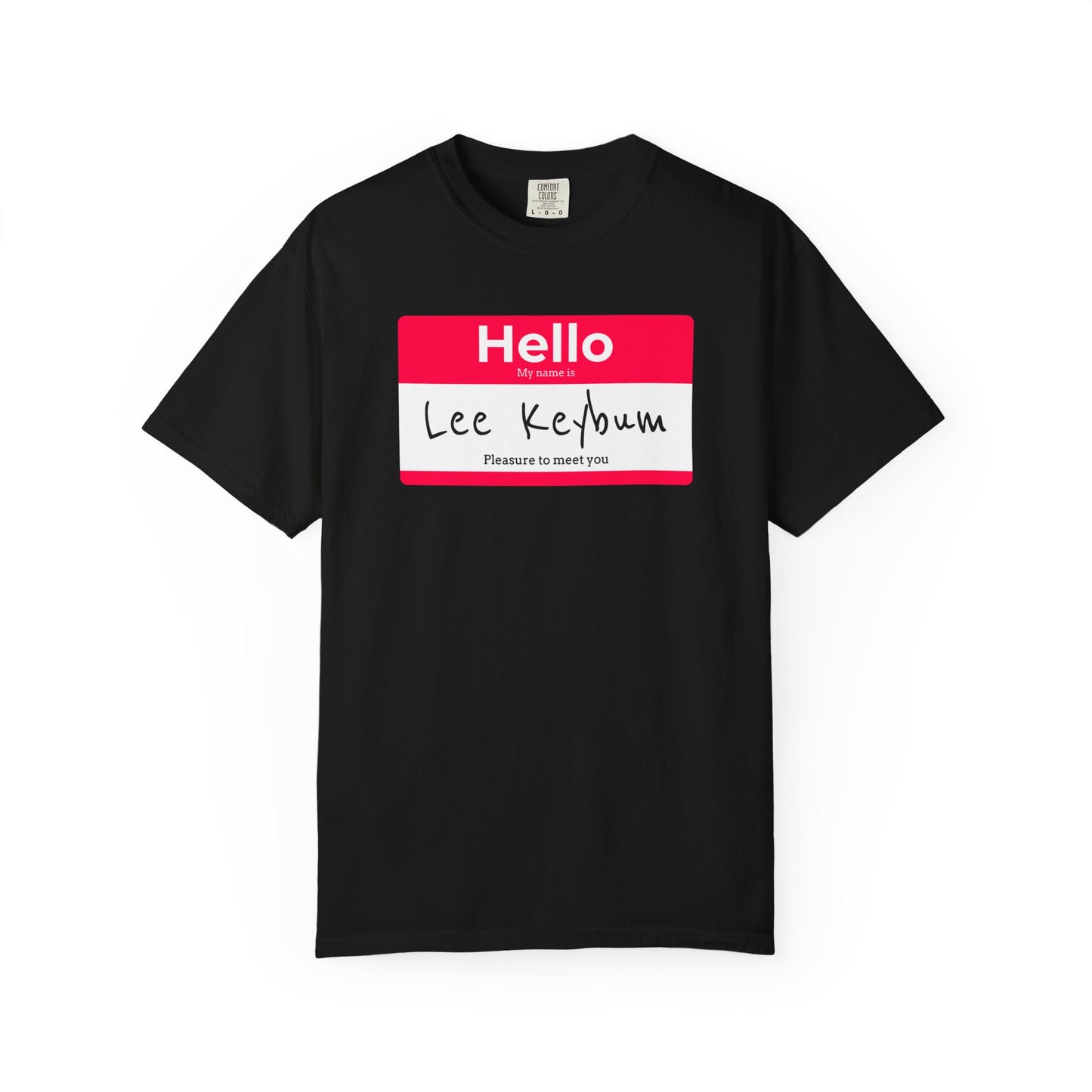 Lee Keybum Name Tag T-shirt