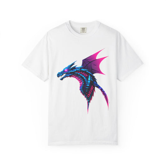 Vibrant Dragon T-shirt, Unisex Graphic Tee, Fantasy T-shirt, Gift for Gamers, Dragon Lover Apparel