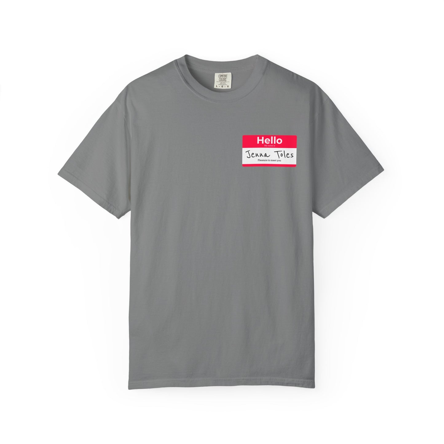 Jenna Toles Name Tag T-Shirt