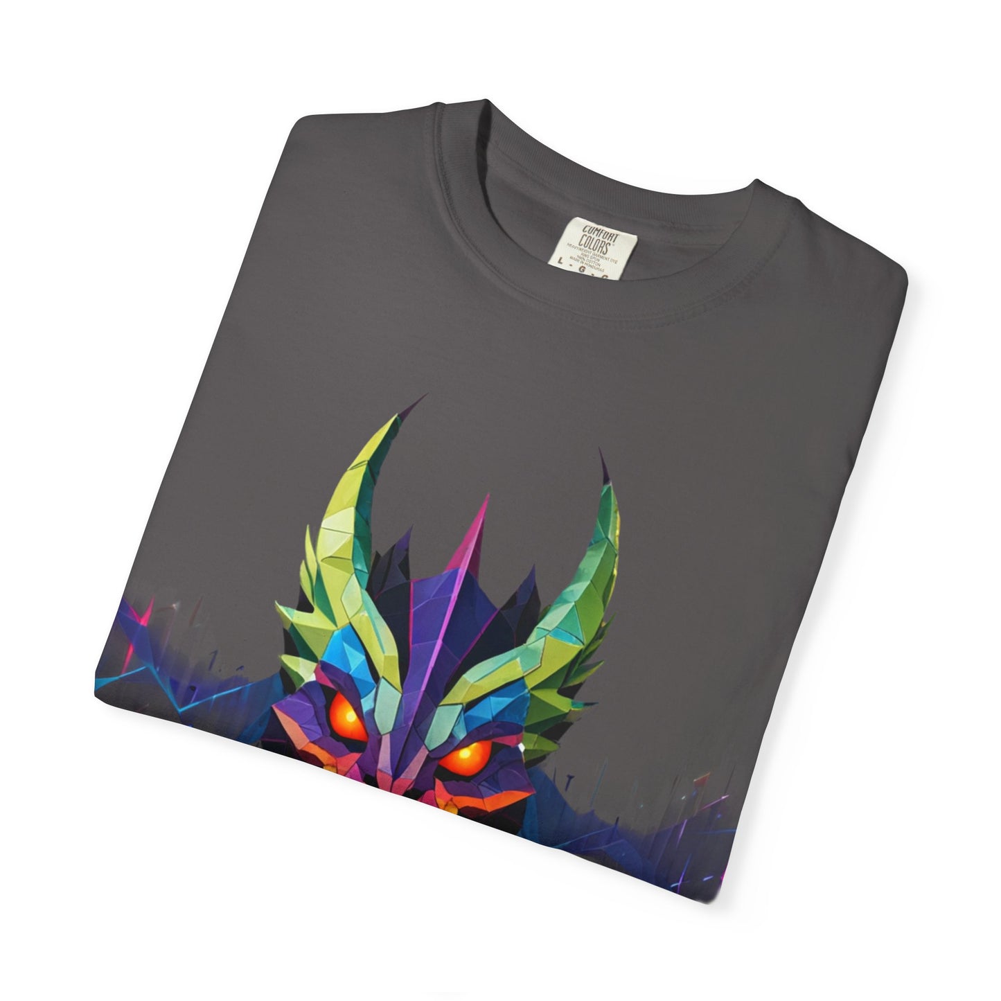 Colorful Dragon Artwork T-Shirt, Unique Graphic Tee, Unisex Casual Wear, Perfect Gift for Gamers, Birthday Gift, Art Enthusiasts