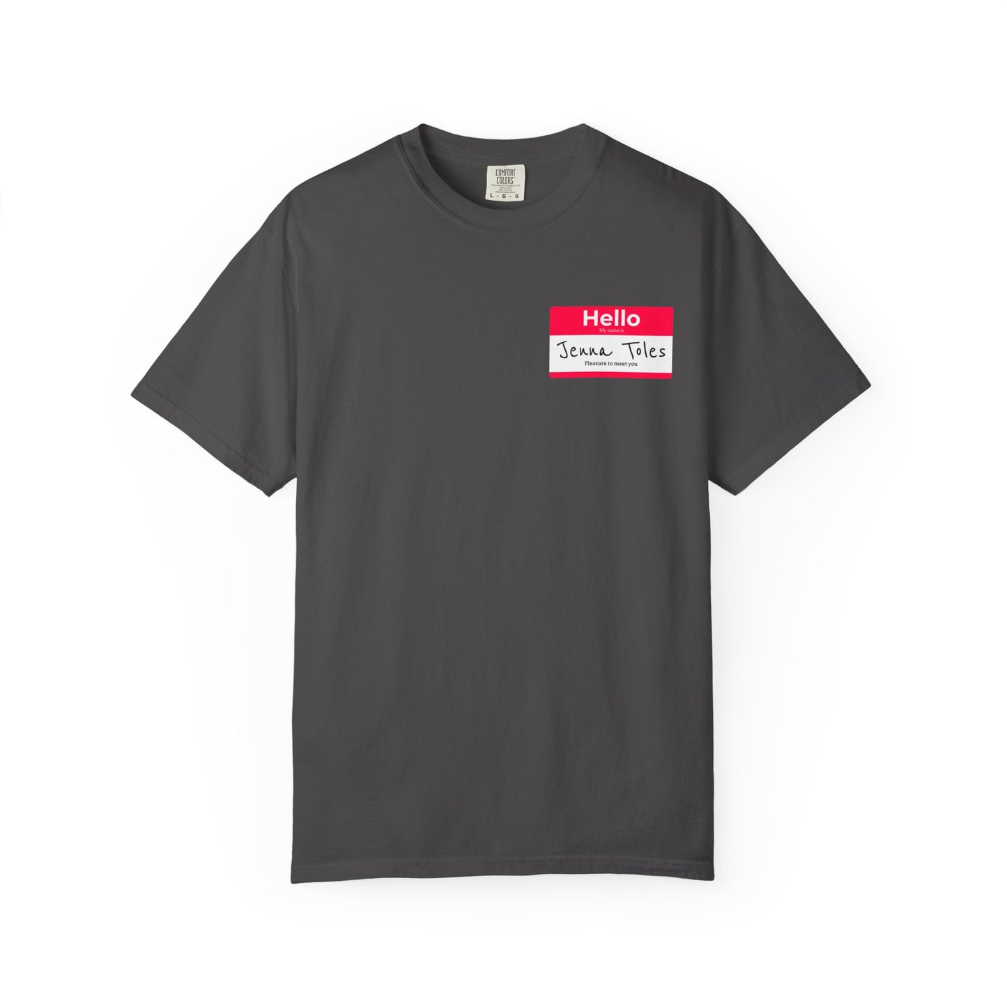 Jenna Toles Name Tag T-Shirt