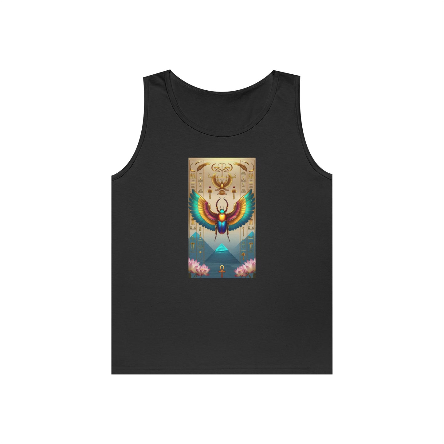 Vibrant Graphic Tank Top for Festival Vibes, Unisex Summer Apparel, Boho Style, Gift for Music Lovers, Perfect for Outdoor Events