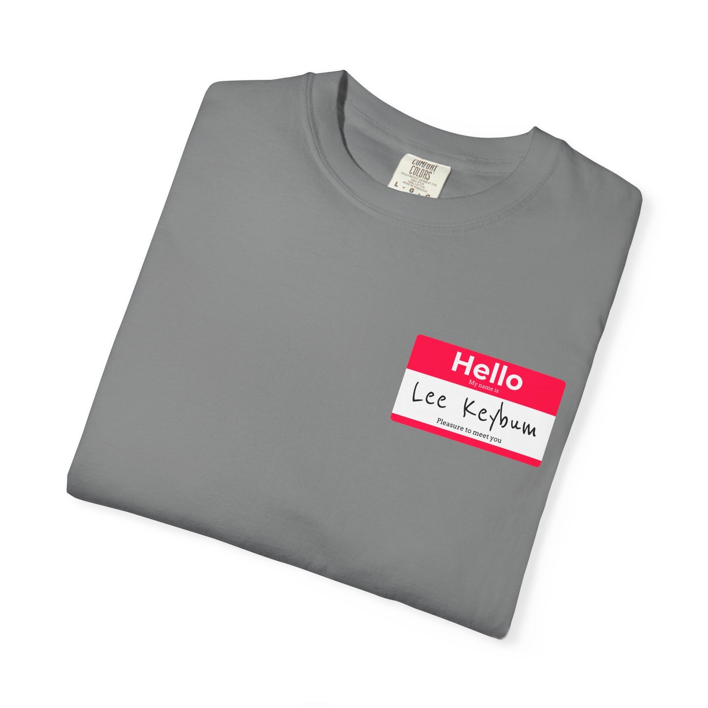 Lee Keybum Name Tag T-shirt