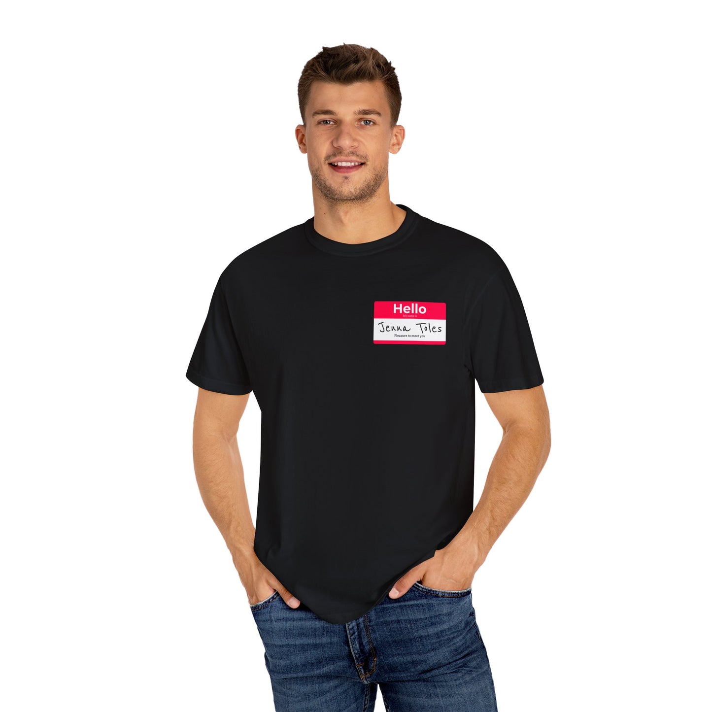 Jenna Toles Name Tag T-Shirt