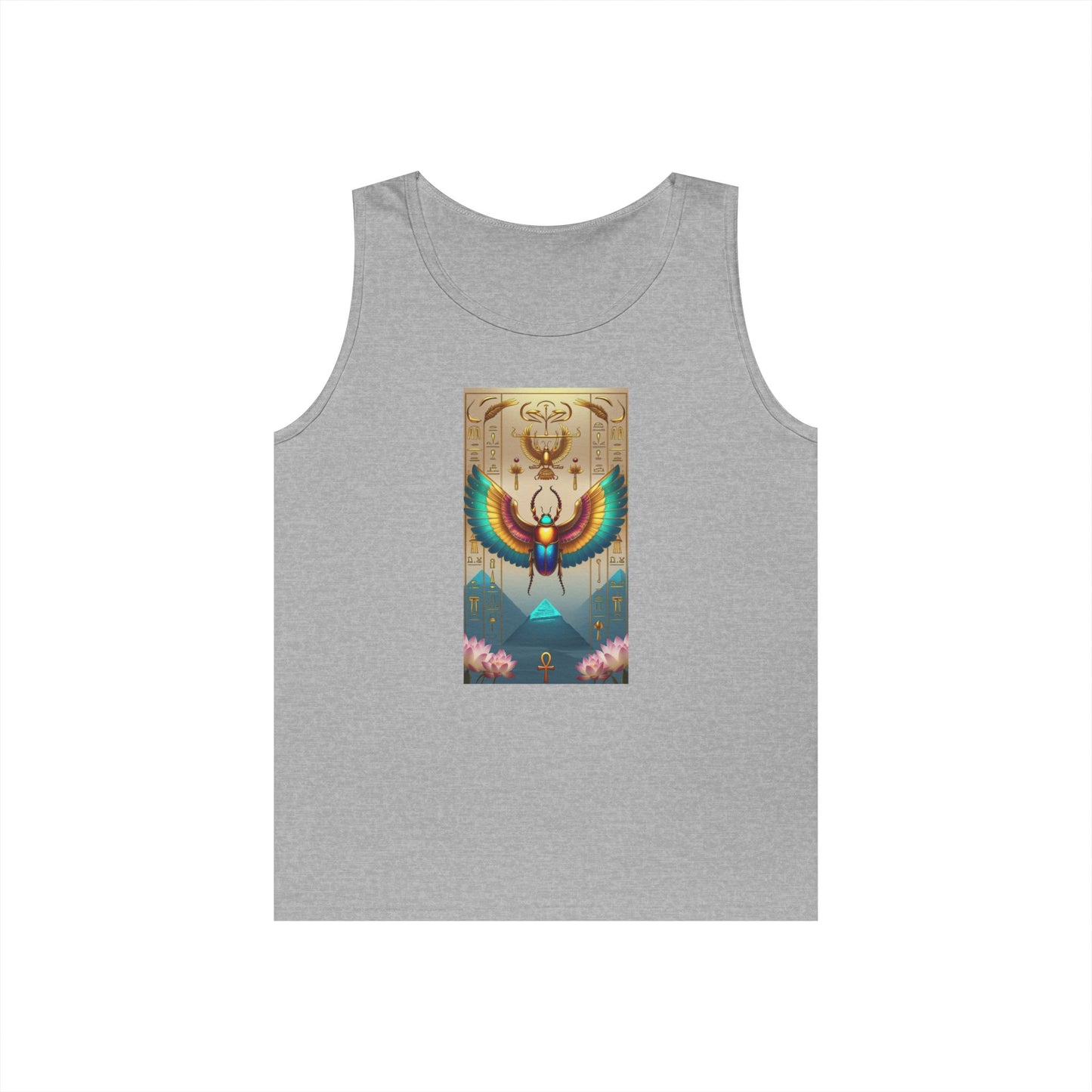 Vibrant Graphic Tank Top for Festival Vibes, Unisex Summer Apparel, Boho Style, Gift for Music Lovers, Perfect for Outdoor Events