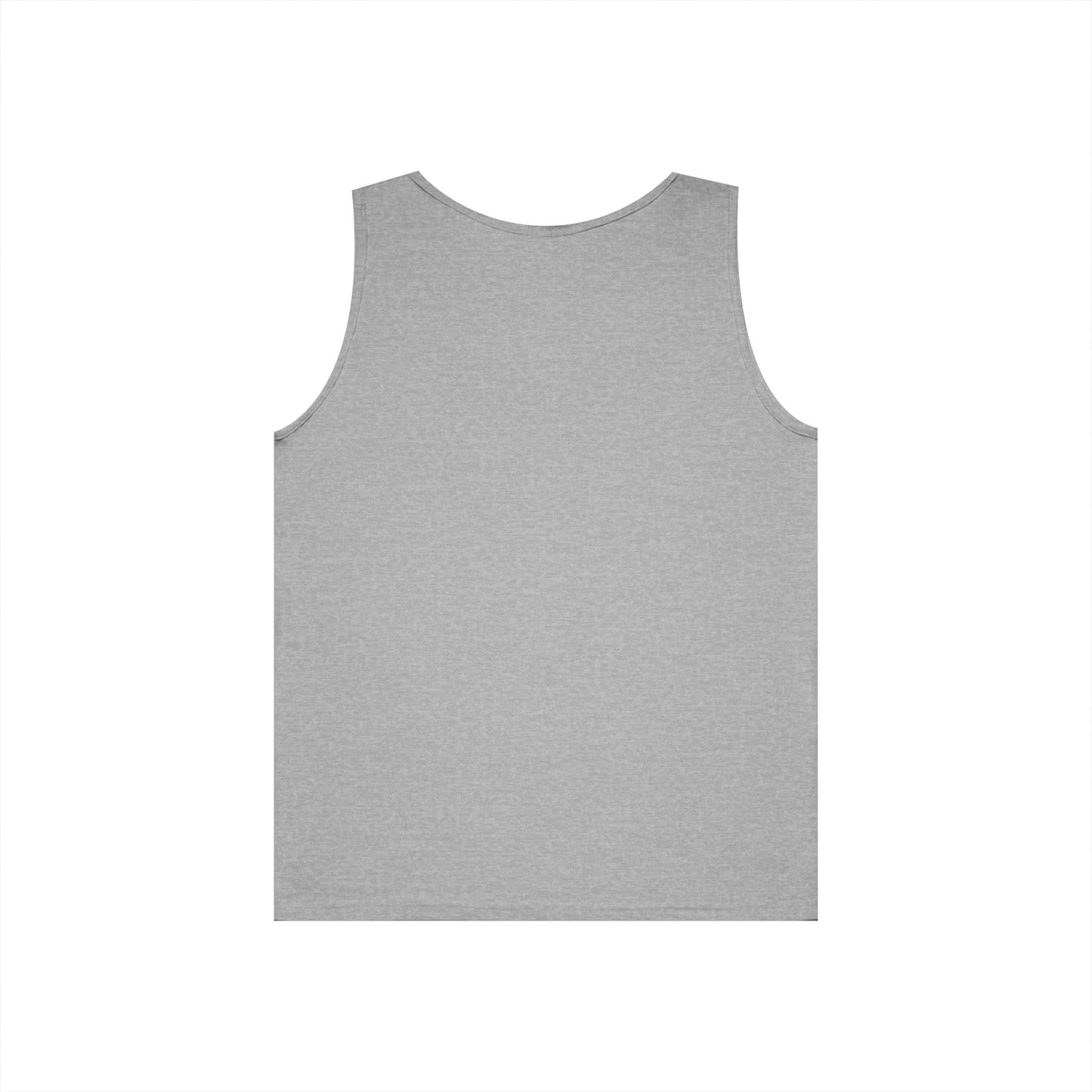 Artistic Unisex Heavy Cotton Tank Top - Inspirational Wall Art, Unique Graphic Tee, Summer Fashion, Gift for Art Lovers, Casual Wear