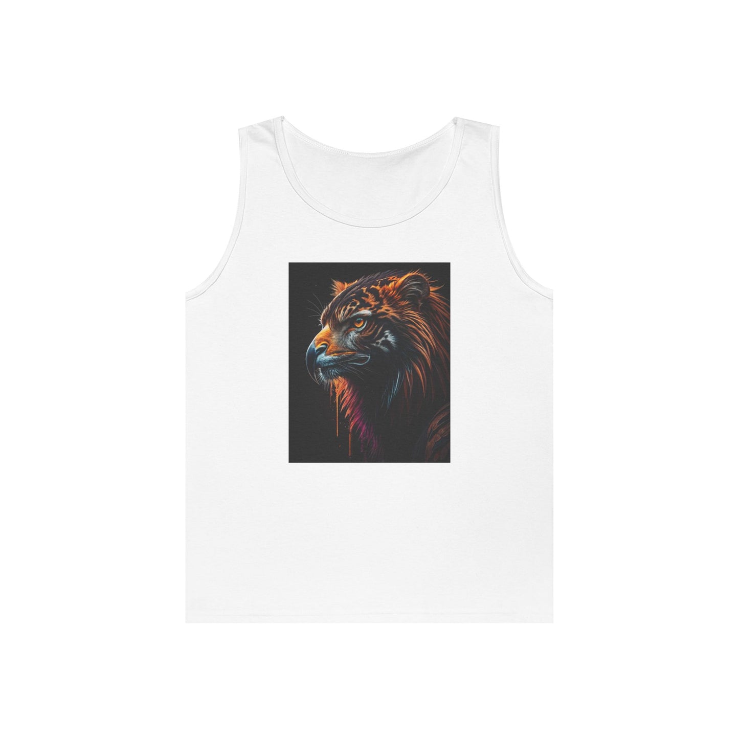 Bold Tiger Graphic Tank Top - Summer Fashion, Workout Gear, Gift for Animal Lovers, Festival Wear, Unisex Casual Top