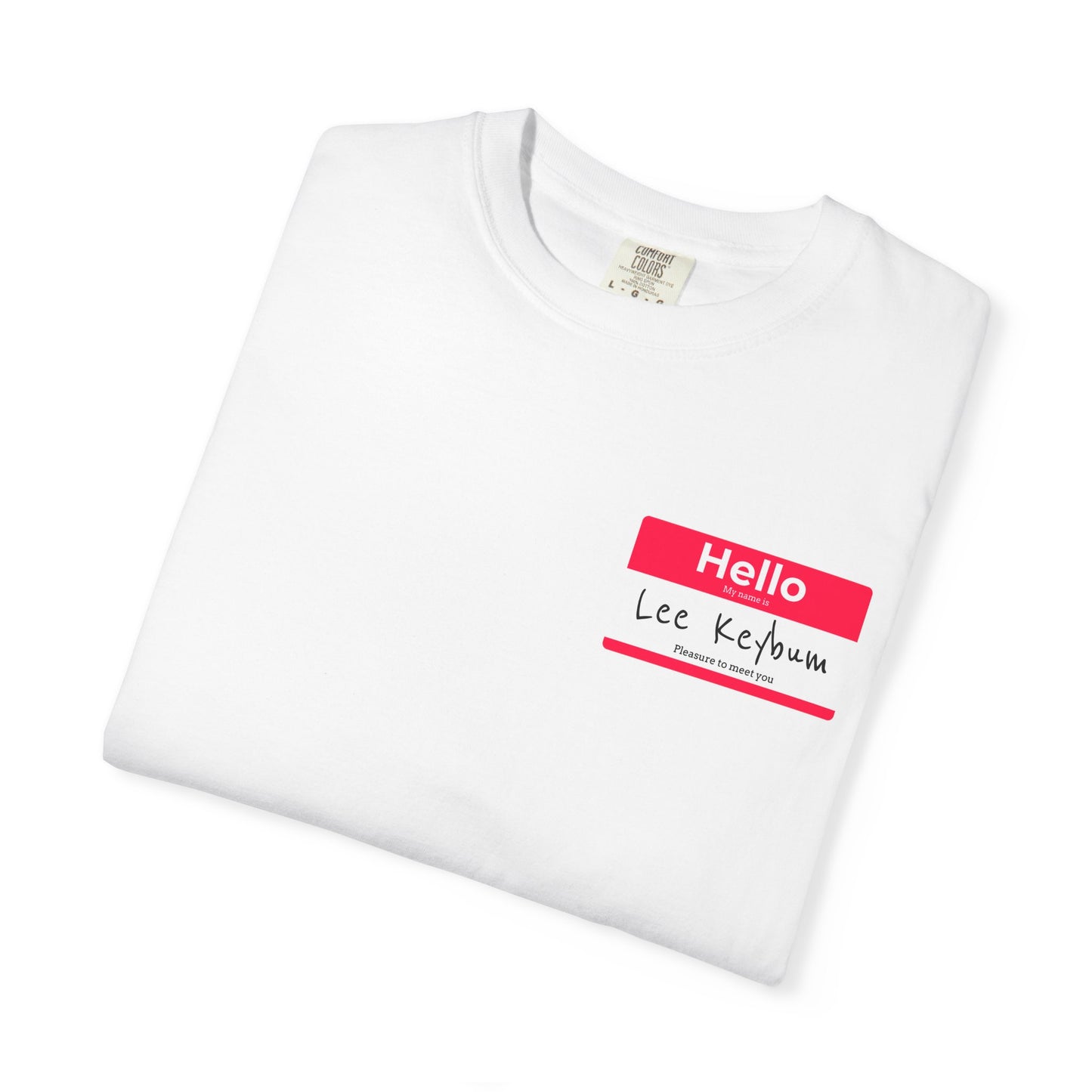 Lee Keybum Name Tag T-shirt