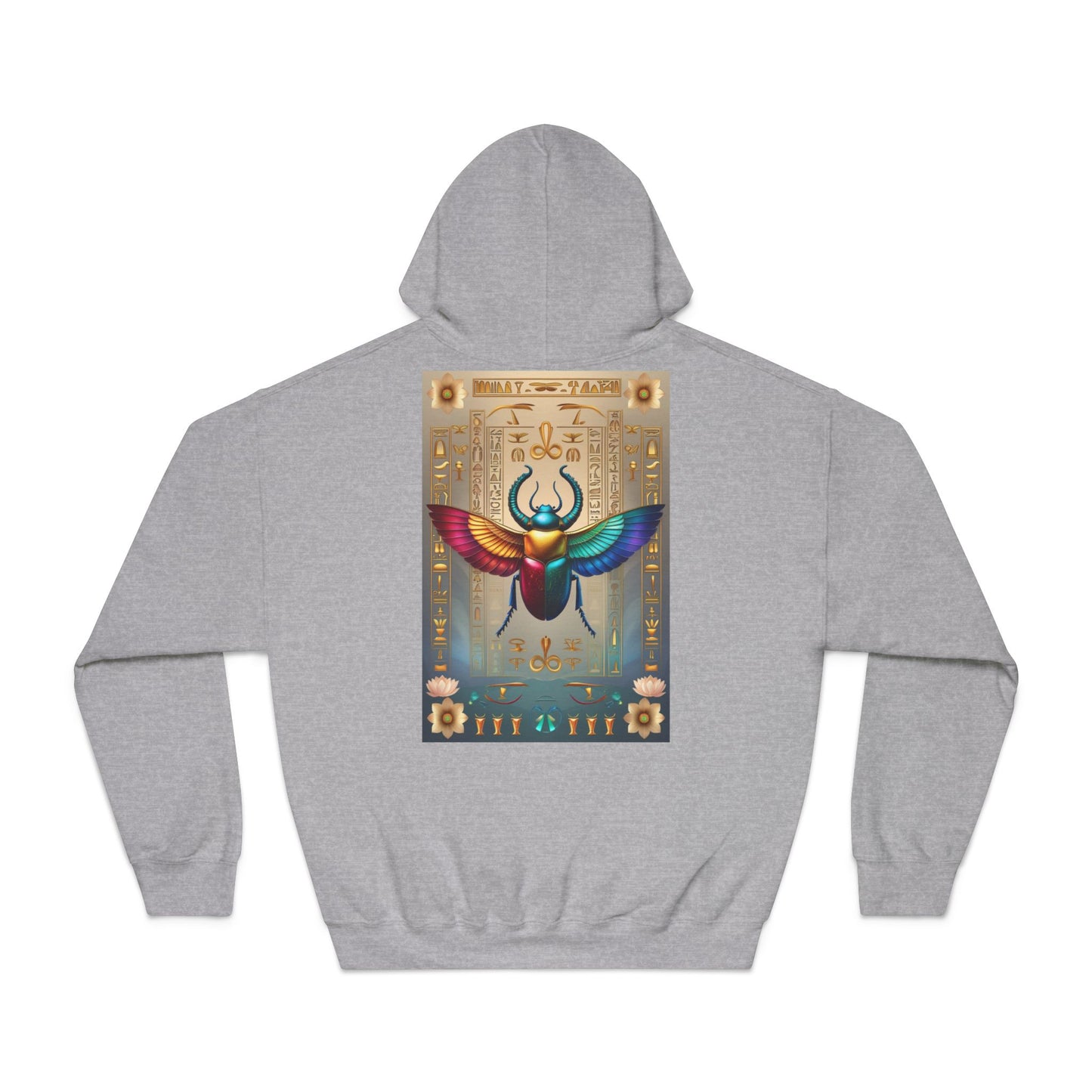 Colorful Beetle Graphic Unisex Hoodie, Unique Gift for Nature Lovers, Casual Outdoor Wear, Vibrant Art Hoodie, Comfortable Fall Style