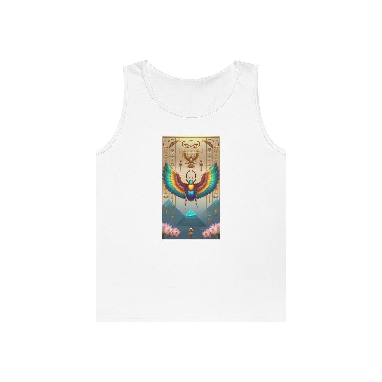 Vibrant Graphic Tank Top for Festival Vibes, Unisex Summer Apparel, Boho Style, Gift for Music Lovers, Perfect for Outdoor Events