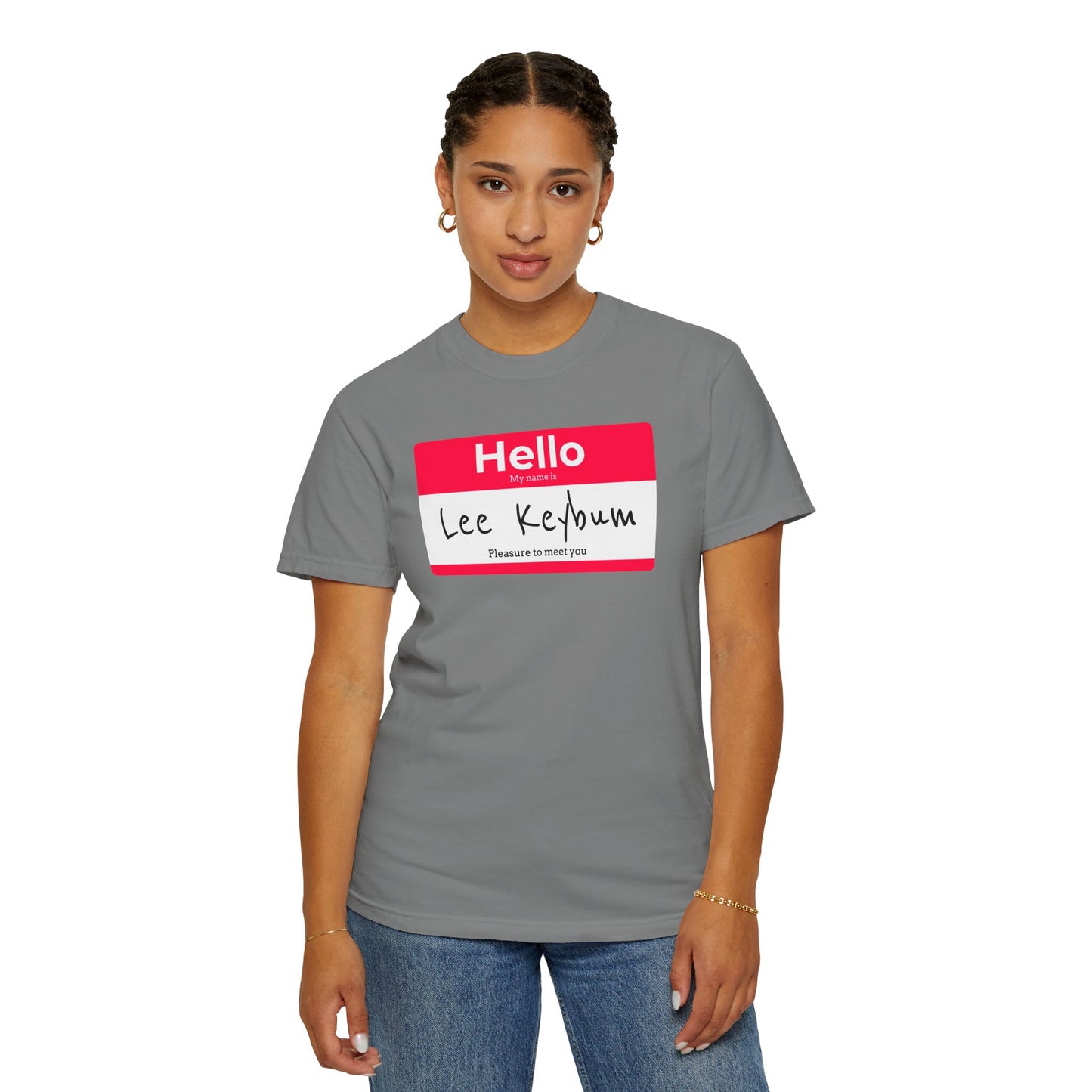 Lee Keybum Name Tag T-shirt