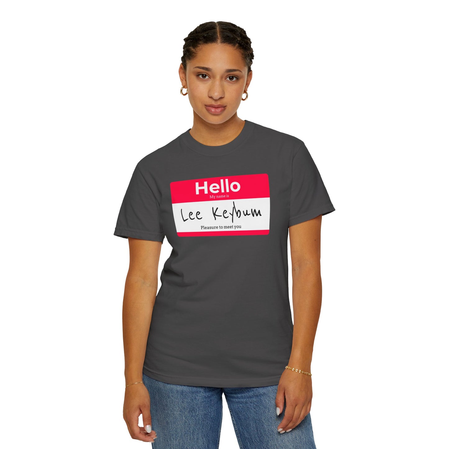 Lee Keybum Name Tag T-shirt