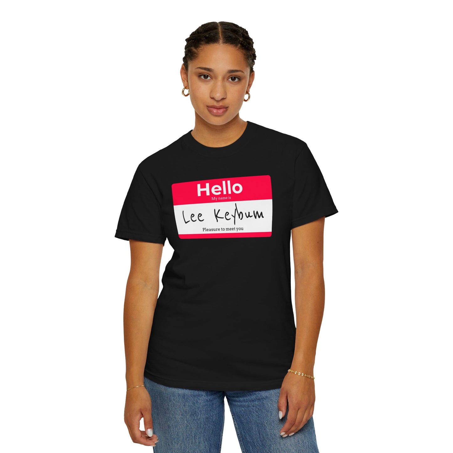 Lee Keybum Name Tag T-shirt