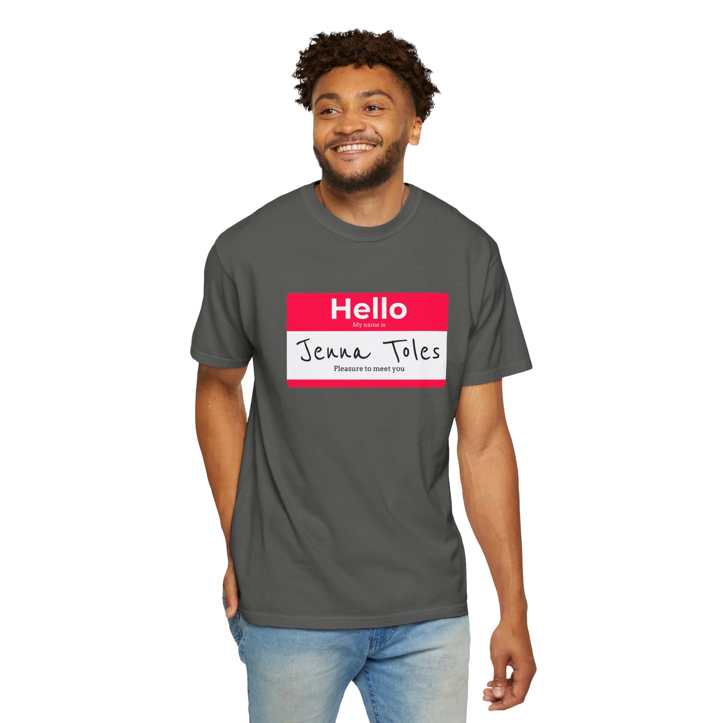 Jenna Toles Name Tag T-Shirt