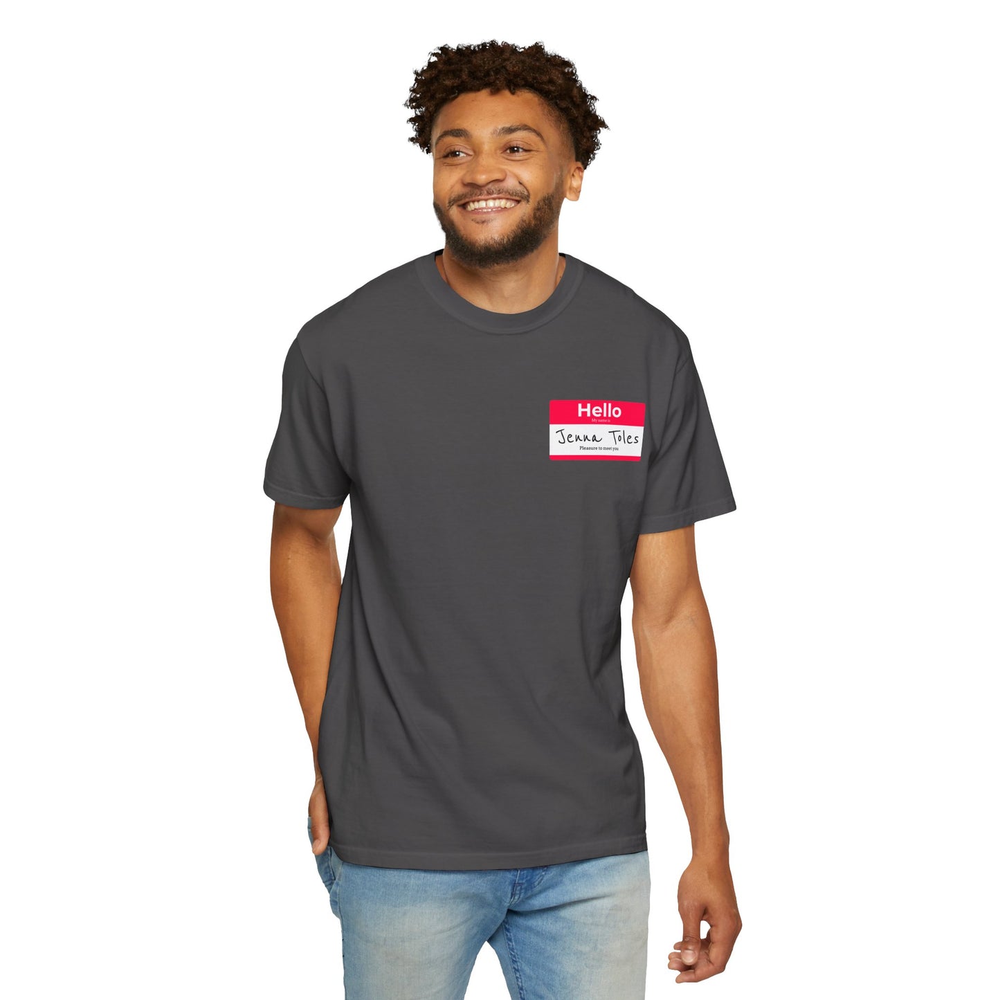 Jenna Toles Name Tag T-Shirt