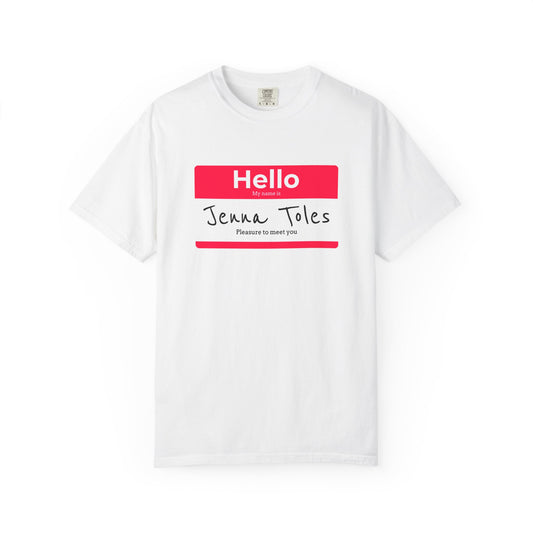 Jenna Toles Name Tag T-Shirt