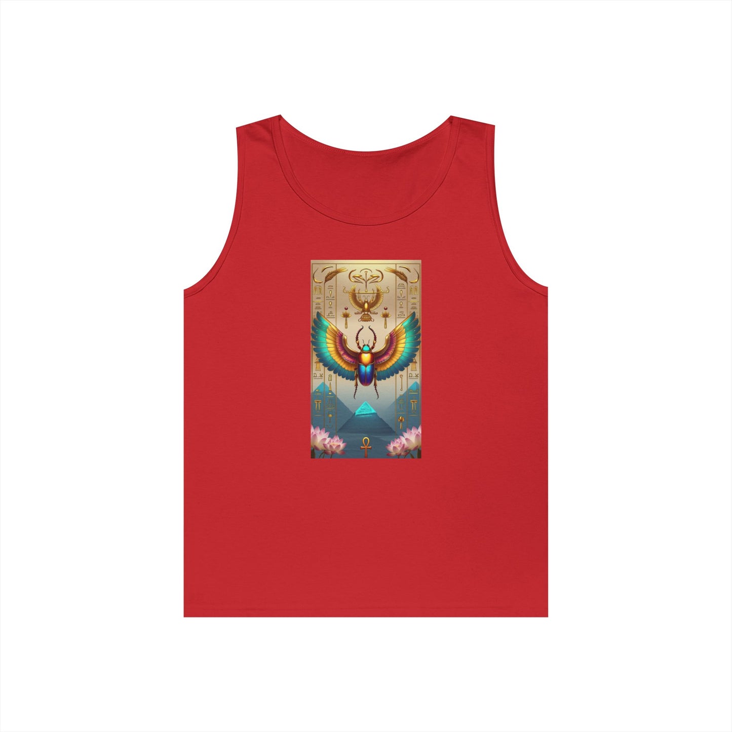 Vibrant Graphic Tank Top for Festival Vibes, Unisex Summer Apparel, Boho Style, Gift for Music Lovers, Perfect for Outdoor Events