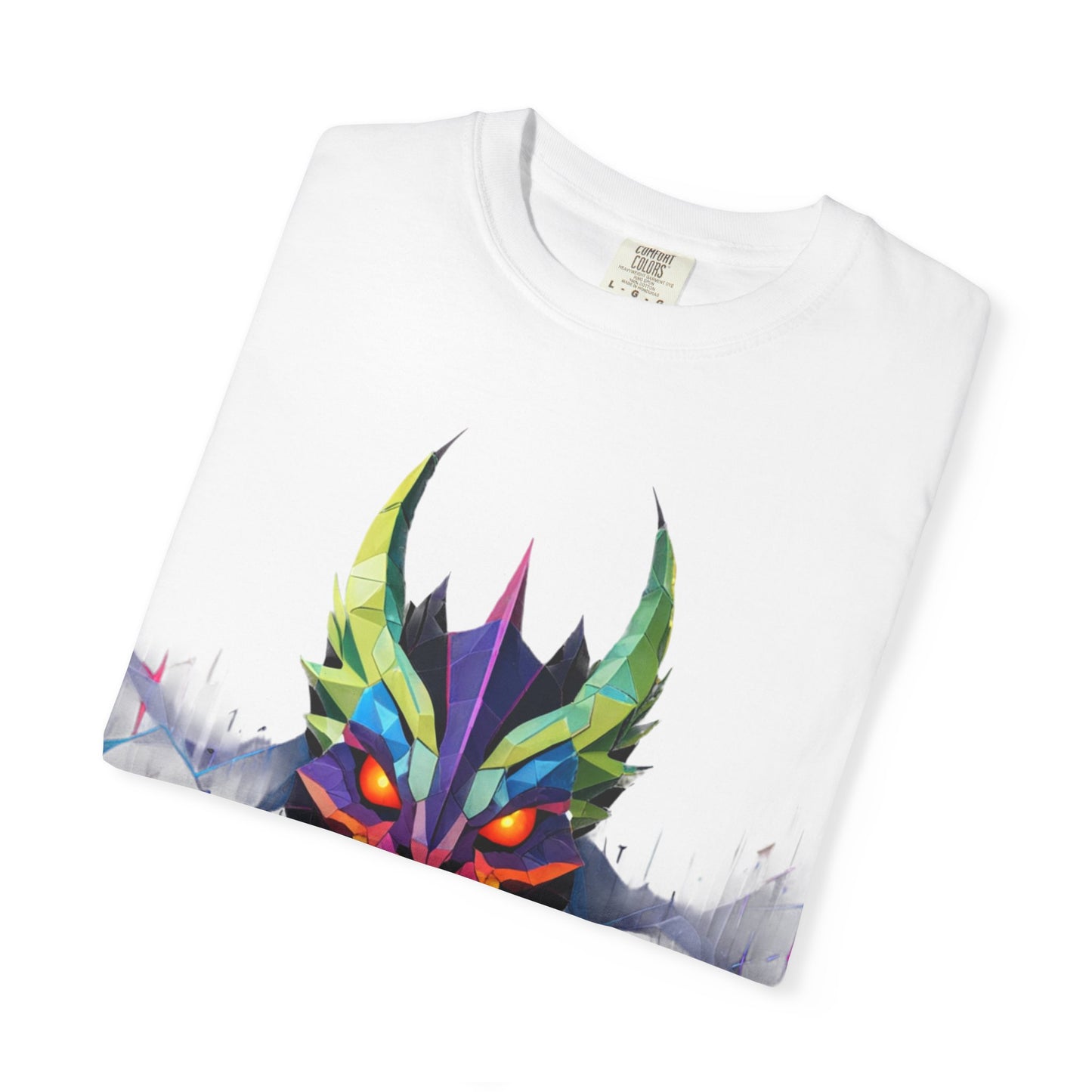 Colorful Dragon Artwork T-Shirt, Unique Graphic Tee, Unisex Casual Wear, Perfect Gift for Gamers, Birthday Gift, Art Enthusiasts