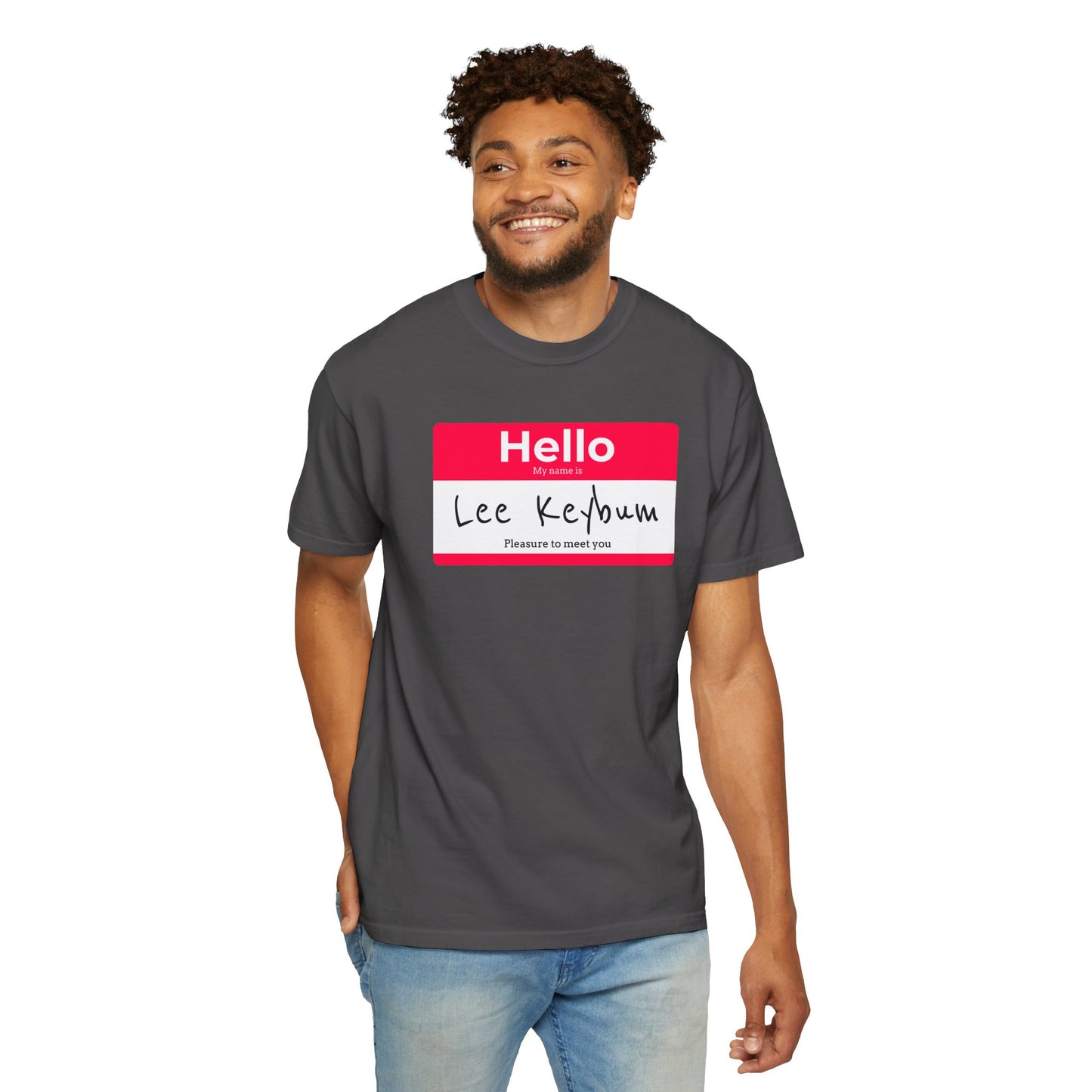 Lee Keybum Name Tag T-shirt