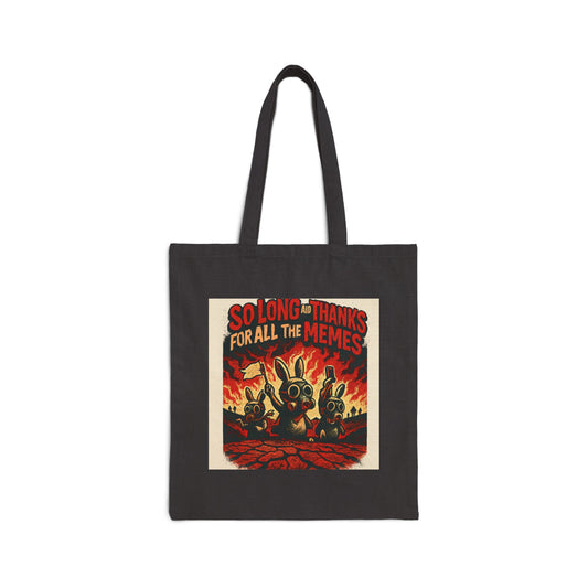 Cotton Canvas Tote Bag