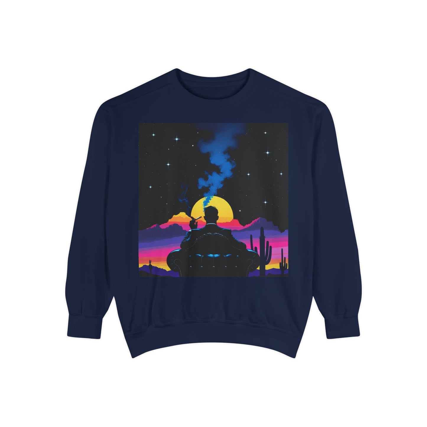 Unisex Sunset Vibes Sweatshirt - Cozy Retro Graphic Top for Adults, Gift for Her, Him, Casual Wear, Fall Fashion