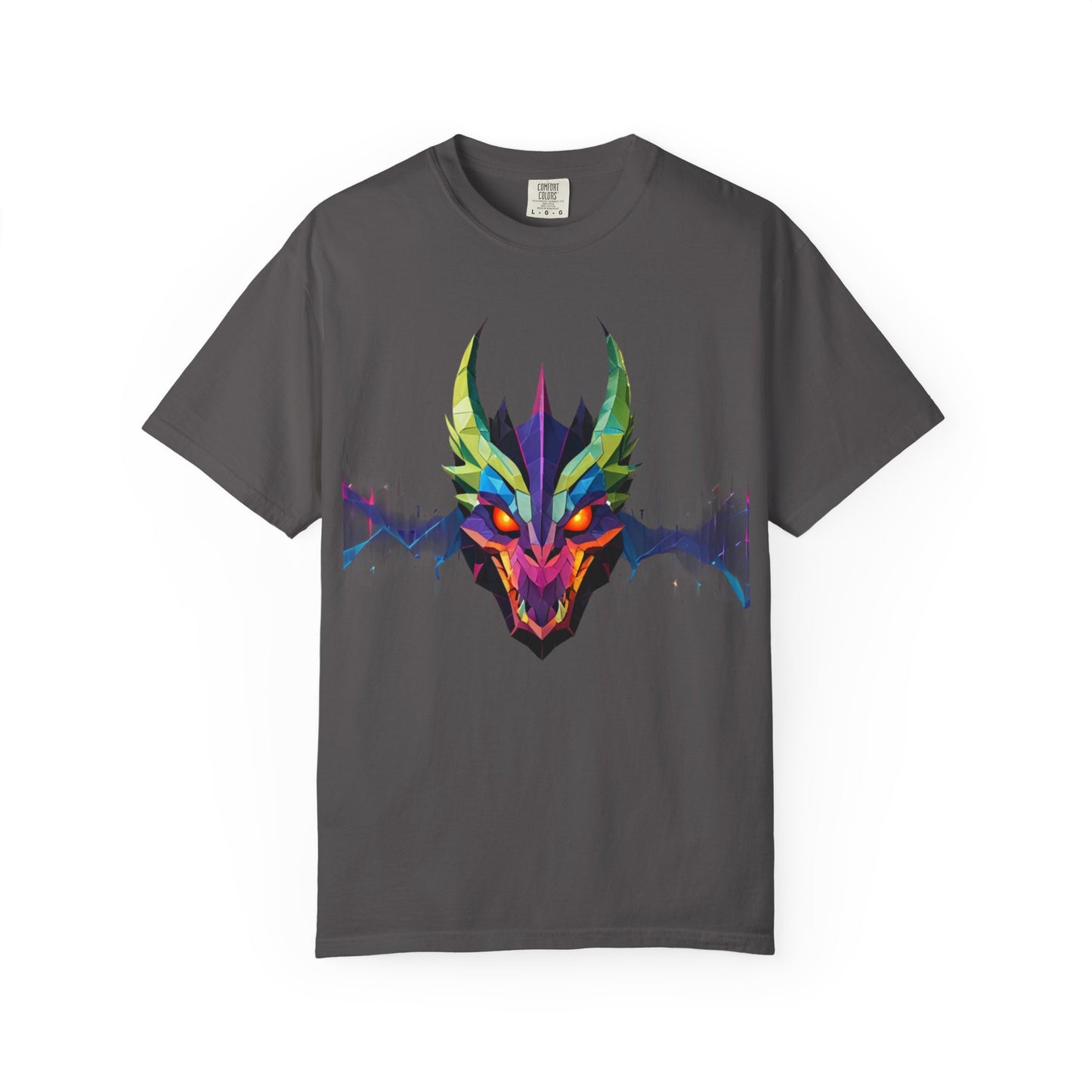 Colorful Dragon Artwork T-Shirt, Unique Graphic Tee, Unisex Casual Wear, Perfect Gift for Gamers, Birthday Gift, Art Enthusiasts