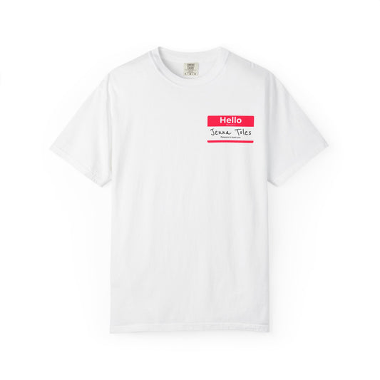 Jenna Toles Name Tag T-Shirt