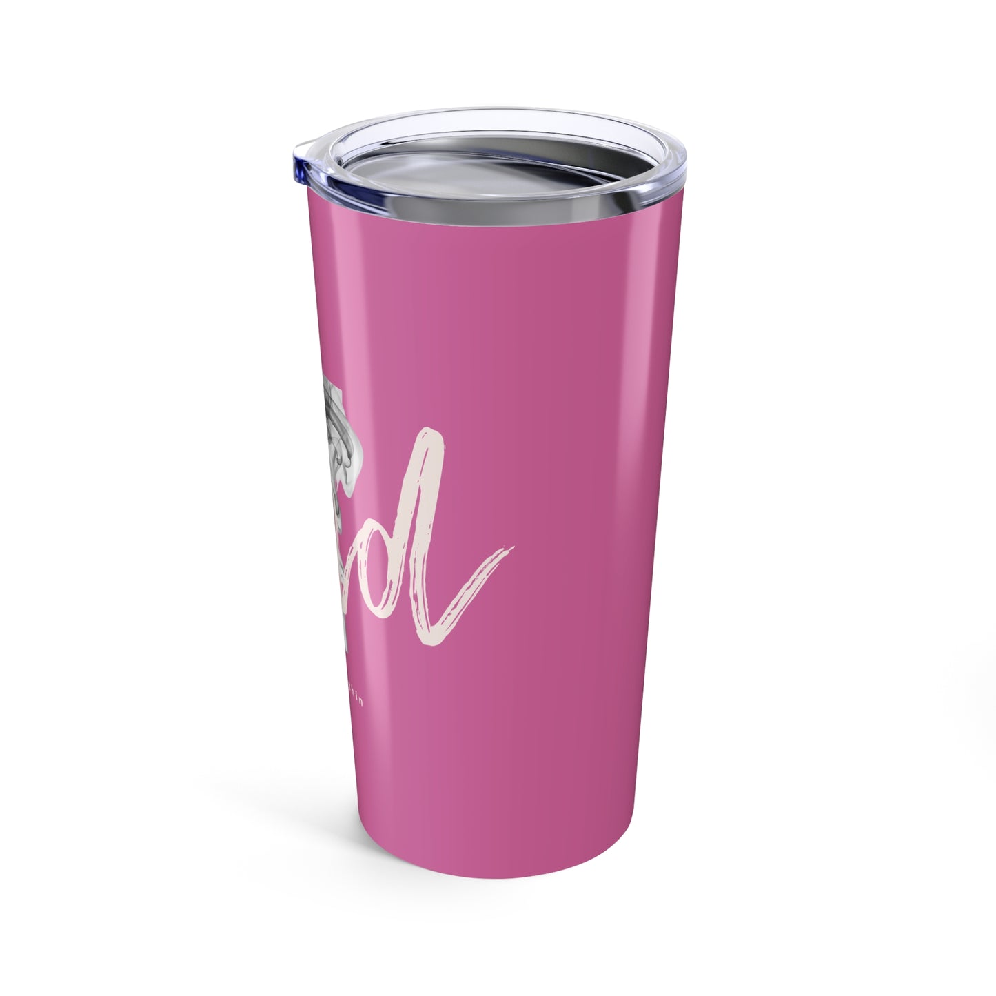Pink "Tend" 20oz Stainless Tumbler — The Fire Within Travel Cup