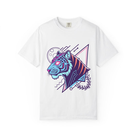 Vibrant Tiger Graphic T-Shirt, Unisex Tee, Animal Lover Gift, Streetwear Fashion, Cool Summer Top, Unique Present for Birthdays
