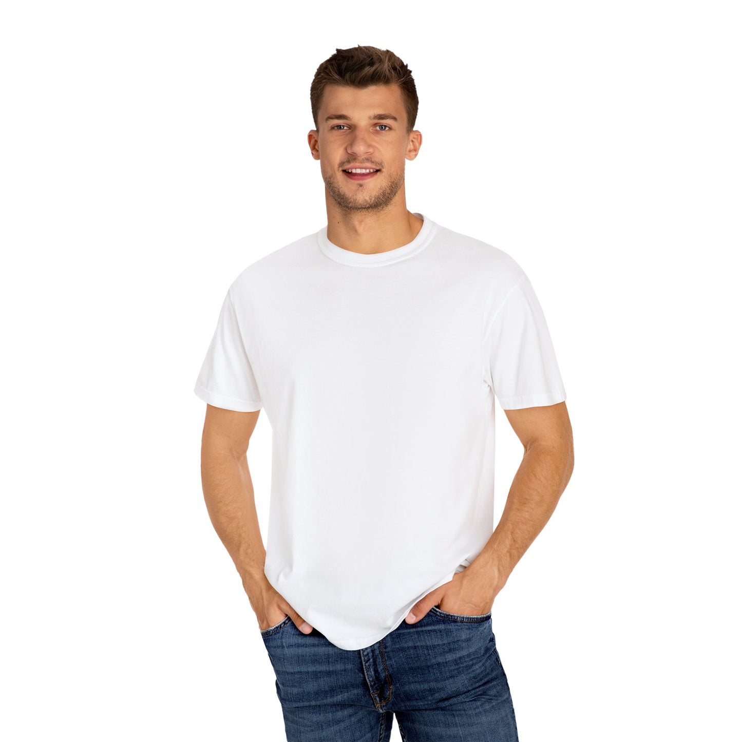 Comfortable Casual Unisex T-shirt, Garment-Dyed Tee, Everyday Wear, Gift for Him or Her, Eco-Friendly Apparel