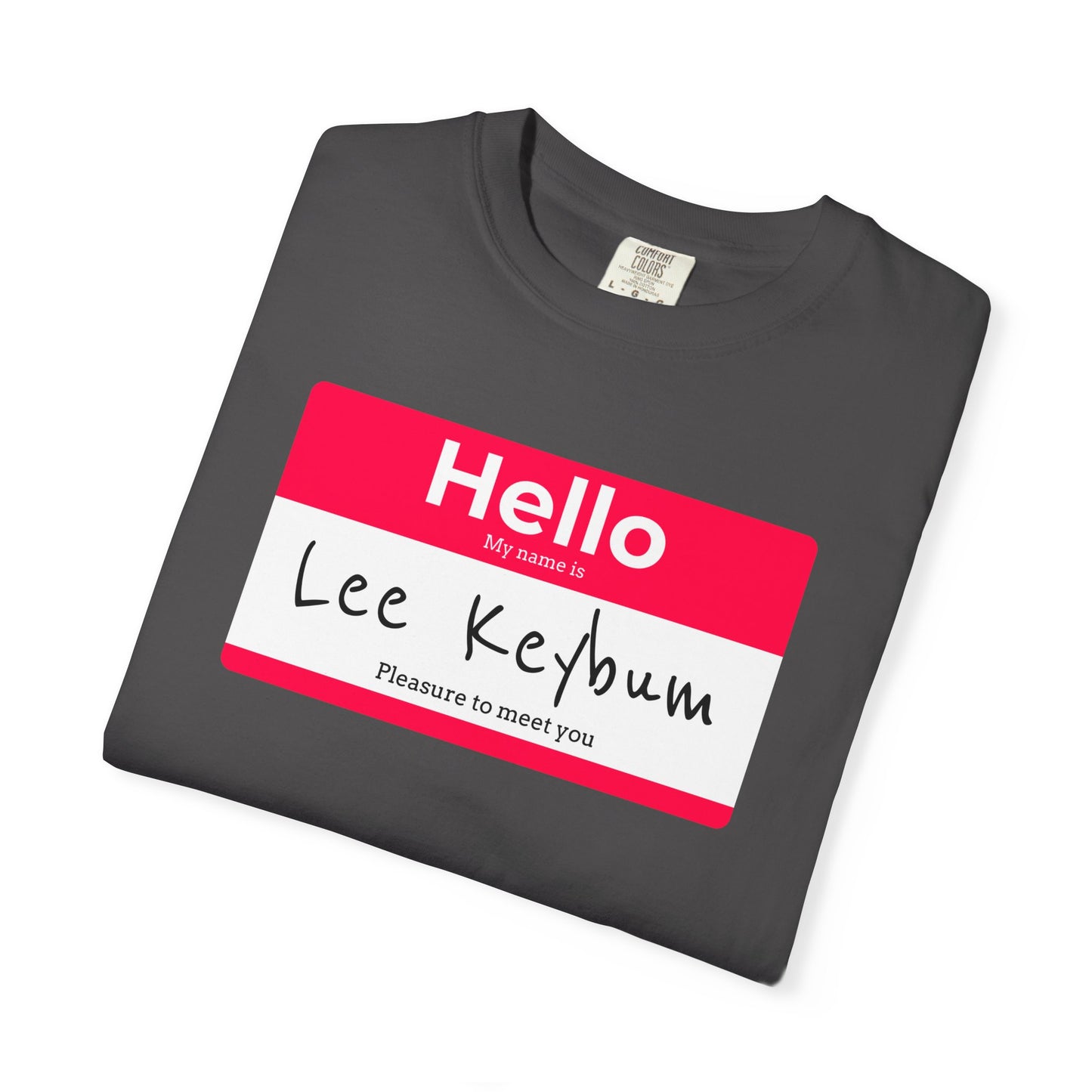 Lee Keybum Name Tag T-shirt
