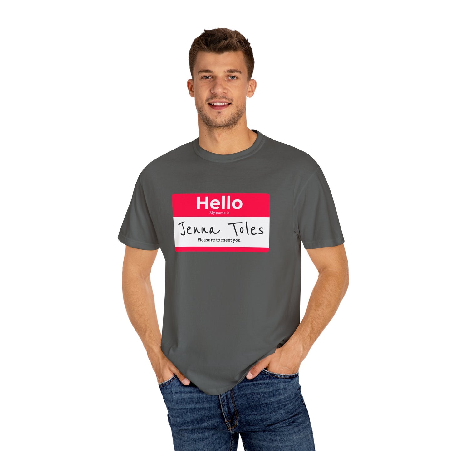 Jenna Toles Name Tag T-Shirt